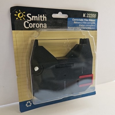 Smith Corona Film Ribbons K22200 Correctable 2 Pack Black Ink   - $14.35