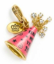 Juicy Couture Charm 2011 LTD New Year&#39;s Hat Gold Tone New in Labeled Juicy Box - £77.43 GBP