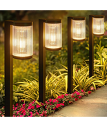 Solar Pathway Lights Outdoor, 6 Pack Upgraded Outdoor Solar Lights for o... - $71.31