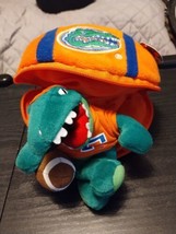 University Of Florida Plush Football Hidden Gator Zip Pouch NCAA Plushland Toy  - £14.16 GBP