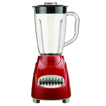 Brentwood 12 Speed Blender with Plastic Jar in Red - $54.93