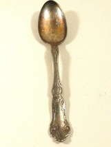 ANTIQUE VINTAGE OVAL SOUP SPOON 1835 R. WALLACE SILVER PLATE - $17.82