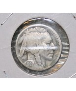 1937 d Buffalo Head Nickel Fine Condition - $11.99