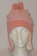 Little Me Beanie Ski Winter Warm Knit fleece Cap Hat OSFM Pink Sz 2T-4T - $14.80
