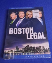 BRAND NEW Boston Legal - The Complete Fourth 4th Season (2008) 5-Disc Set - £11.19 GBP