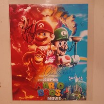 Super Mario Signed Autographed Auto Cast Photo 8x10 Jack Black Chris Pra... - $139.08