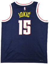 Nikola Jokic Signed Denver Nuggets Nike Swingman Icon Edition Jersey JSA - £572.13 GBP
