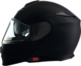 Z1R Mens BMX MX ATV Solaris Modular Snow Helmet Flat Black Lg - £137.99 GBP
