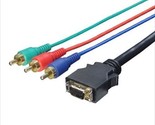 D terminal (male) Component conversion video cable 1.8m Japan - $26.27
