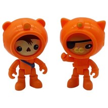 Mattel 2012 Lot of 2 Octonauts Replacement Toy Figures Dr. Shellington &amp; Kwazii  - £10.46 GBP