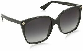 Gucci Sunglasses GG0022S Black/Grey One Size - £224.51 GBP