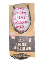 World gusto collection wine glass with  socks - $15.72