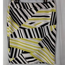 Nine West | Black White Green Skirt | New with Tags | Size 10 - £25.91 GBP