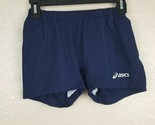 ASICS Women&#39;s Athletic Shorts Size Small Blue TP13 - £6.59 GBP