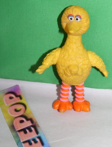 Sesame Street Big Bird Muppet Tara Toys 1985 Vintage CTW Poseable Figure - £19.77 GBP