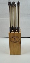 Genuine Laguiole Inox France set of 6 steak knives In Original Knife Blo... - $97.20