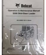 Bobcat S590 Skid Steer Operation &amp; Maintenance Manual Operator/Owners 1 ... - £18.06 GBP