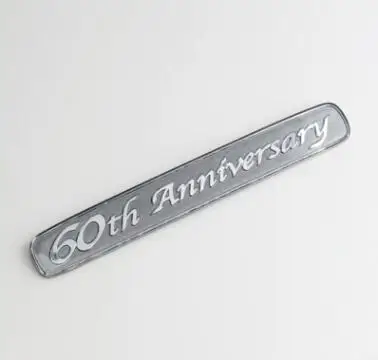 2 PCS 60th Anniversary Fender Emblem LIMITED EDITION  Car Stickers For   Cruiser - £81.77 GBP
