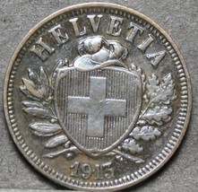 Switzerland 2 Rappen, 1913 ~More then 105 Years old - $9.45
