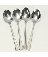 Mikasa Verona Oval Soup Spoons 7 1/2&quot; Stainless 18/8 Lot of 4 - €16,78 EUR