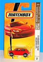 Matchbox 2009 Heritage Classics Series #2 &#39;64 Austin Mini Cooper S Red - £7.63 GBP