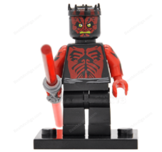 New Darth Maul With Lightsaber Minifigures Star Wars The Phantom Menace Block Gi - $13.98