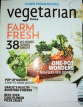 Vegetarian Times Magazine~April 2016~Over 38 Recipes~Vegan~Cauli Crust~Bonus - £11.58 GBP