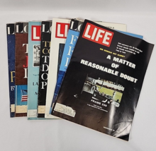 Vintage LIFE and LOOK Magazines JFK John F Kennedy 1965, 1966 &amp; 1967 - Lot of 7 - £22.79 GBP