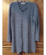 Women’s Philosophy woman Republic Clothing sweater gray tunic xl - $319.69 MXN