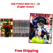 One Punch Man Manga Volume 1-29 Single/Loose Set New English Comic Book ... - $498.75 MXN