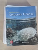 Loose Leaf for Fundamentals of Corporate Finance by Randolph W. Westerfi... - $24.74