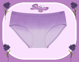 M   Soft Purple Dip Dye Seamless Victorias Secret PINK Hipster Hiphugger Pantie - £8.25 GBP