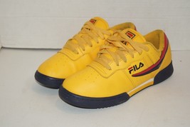 Fila Original Fitness Yellow/Red/Navy Men&#39;s Size 7.5 Medium - £23.45 GBP