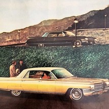 1963 Cadillac Fleetwood General Motors Advertisement Automobilia DWII13 - $568.44 MXN