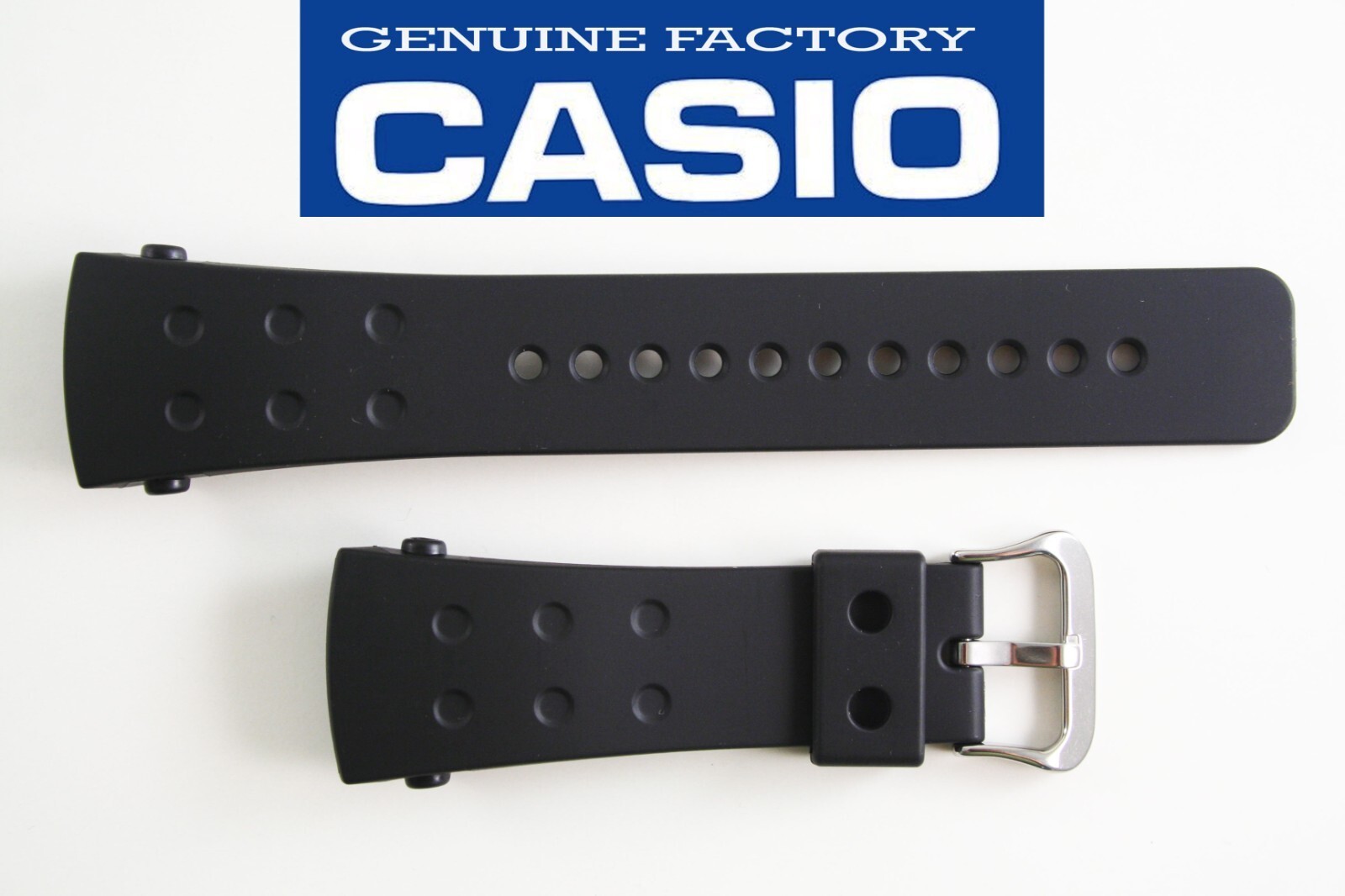 Genuine CASIO G-Shock  Original Black Rubber Watch BAND Strap G-8000 - $45.95