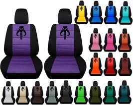 Front set car seat covers fits Chevy Colorado 2015-2021  Mandalorian design - £70.78 GBP