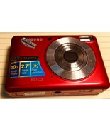 DIGITAL CAMERA SAMSUNG MODEL SL103  MEGA PIXEL  10.2- RED (please read details) - £40.45 GBP