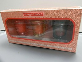 Yankee Candle Gift Set of 3 Tropical Votive Candles L - £7.74 GBP