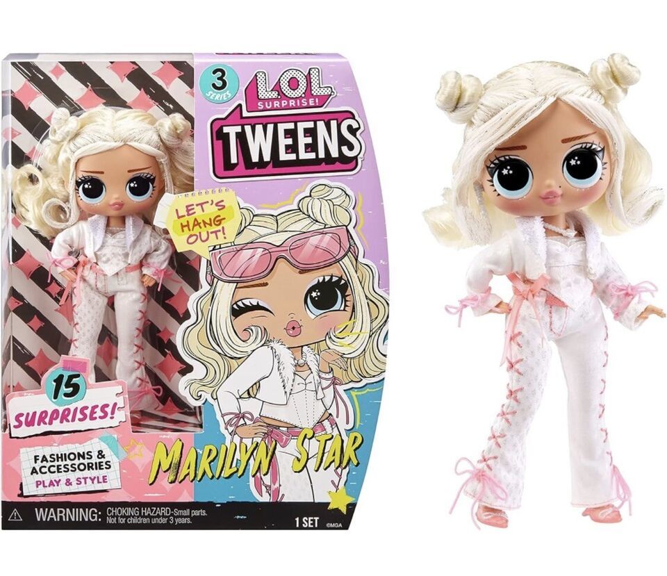 Primary image for LOL Surprise Tween Series 3 Fashion Doll Marilyn Star with 15 Surprises
