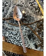 LOVE PRECIOUS FLOWER Pierced Serving Spoon 1847 Rogers International Silver - €14,96 EUR