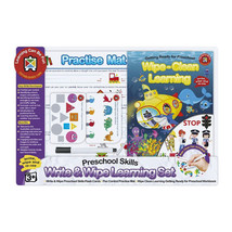 LCBF Write &amp; Wipe Preschool Skills Learning Set - £31.78 GBP