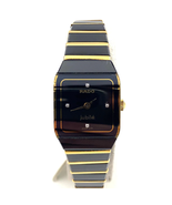 Pre-Owned Ladies Rado Anatom Jubile 21mm Ceramic and Gold Tone Watch - £1,176.01 GBP