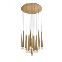 WM2055 Droplet Brass 15 Light Cluster Pendant - £1,365.40 GBP - £6,125.09 GBP