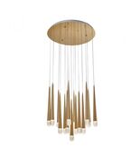 WM2055 Droplet Brass 15 Light Cluster Pendant - $1,704.00+