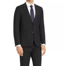 David Donahue Black Ryan CT Ghost Stripe Notch Lapel Suit Jacket Size 40R $795 - £74.64 GBP