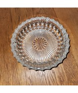 Large Diamond Point Glass Crystal Star Burts Trinket Bowl Candy Dish Ash... - €20,65 EUR