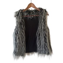 Forever 21 Womens Faux Fur Vest Bohemian Size M Hippie Retro Festival Pa... - $24.99