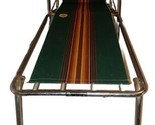 Vintage Airstream Zip Dee Folding Camp Chair with Lounge Attachment USA ... - $175.00