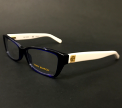 Tory Burch Eyeglasses Frames TY2041 1284 Blue White Rectangular 51-15-135 - $64.96