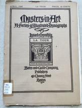 Masters in Art Monograph La Tour April 1907 - $7.69